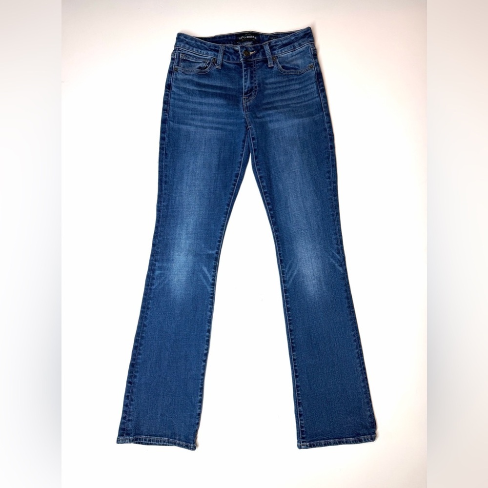 Lucky Brand Women's Lolita Boot Blue Jeans Size- 2 / 26 - Picture 9 of 9